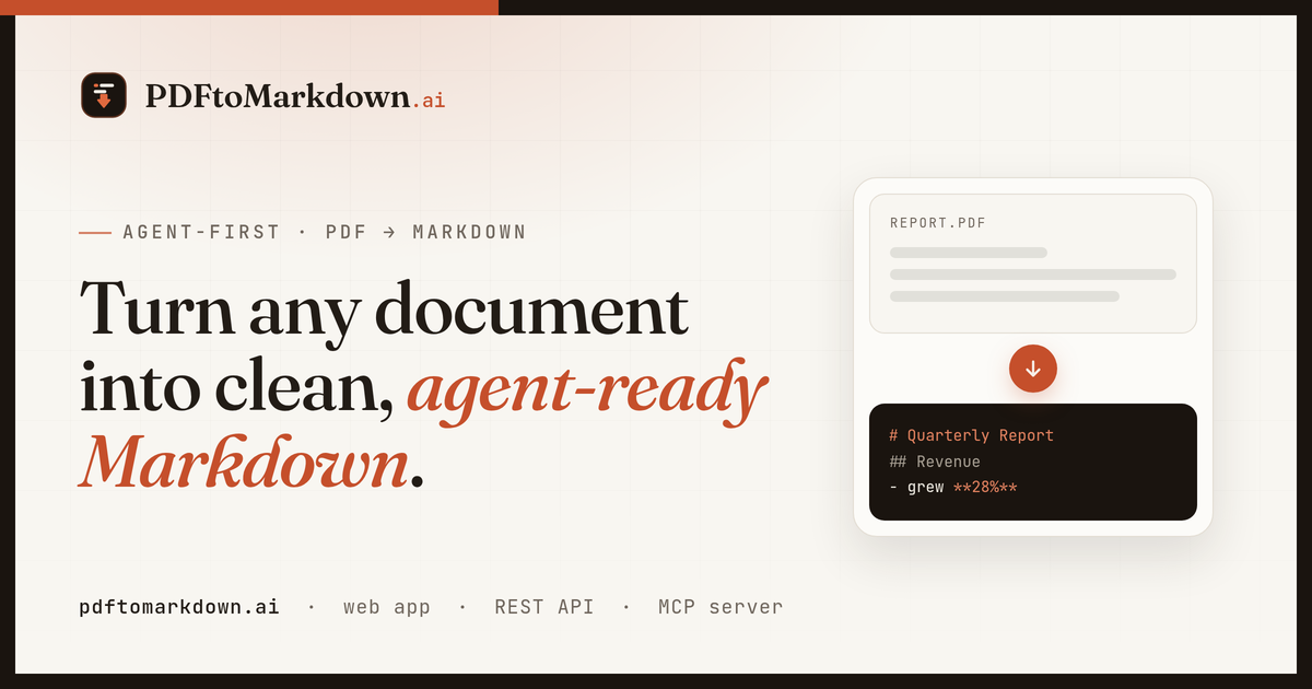 PDFtoMarkdown.ai screenshot 1